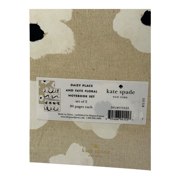 kate spade new york Daisy Place & Faye Floral Notebook Set – New Sealed - Picture 4 of 6